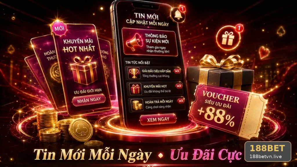 Khuyến Mãi 188BET Tại 188betvn.live: Đọc Chi Tiết Giao Diện Kiểm Tra Trò Chơi Hợp Lệ Và Trường Hợp Bị Loại Trừ – Hồ Sơ Tình Huống Giả Định Qua Góc Kiểm Chứng Theo Tên Miền
